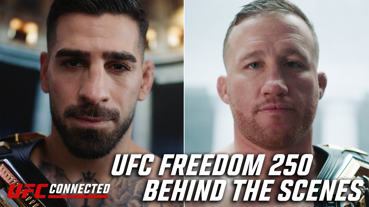 Behind The Scene of The White House Shoot | UFC Connected