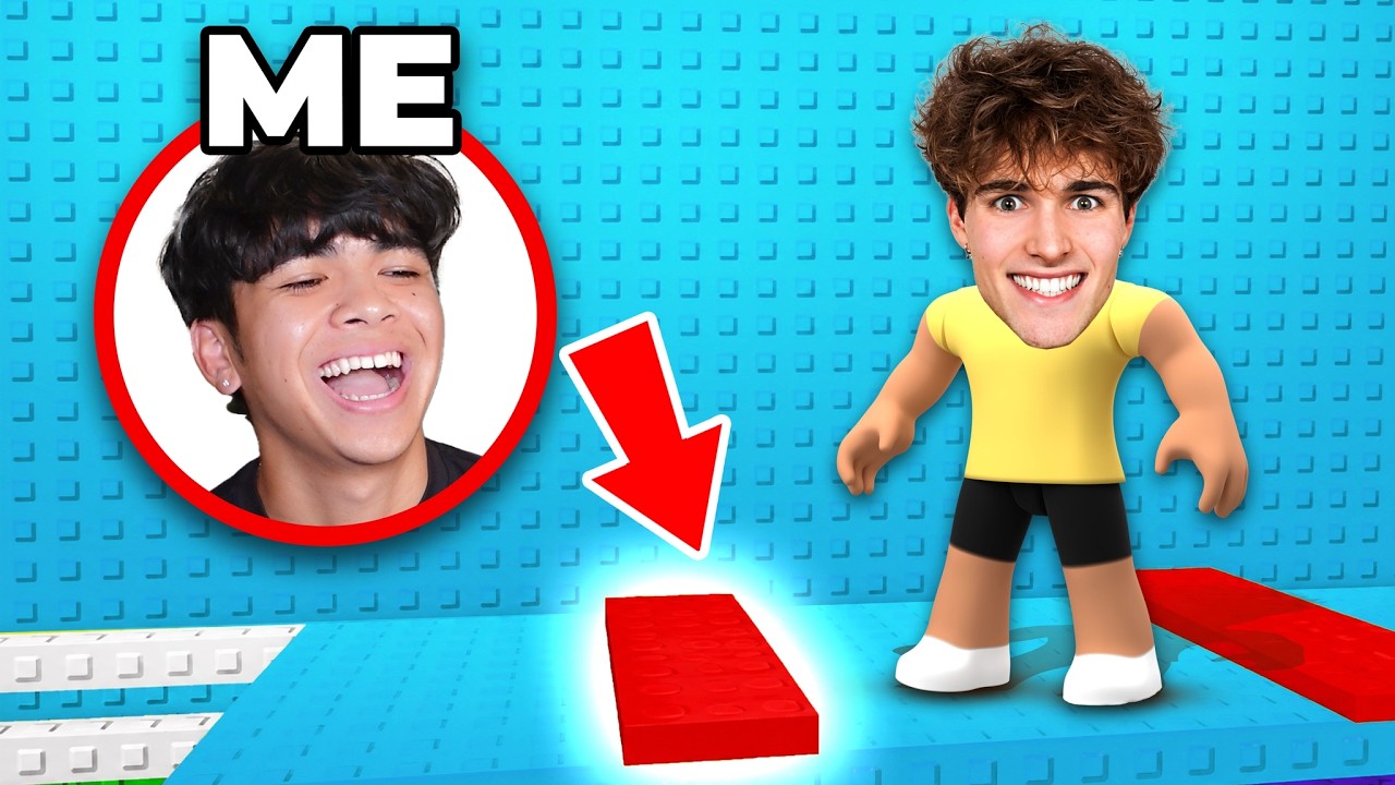 Trolling My Friends in Roblox Hide & Seek Tower!