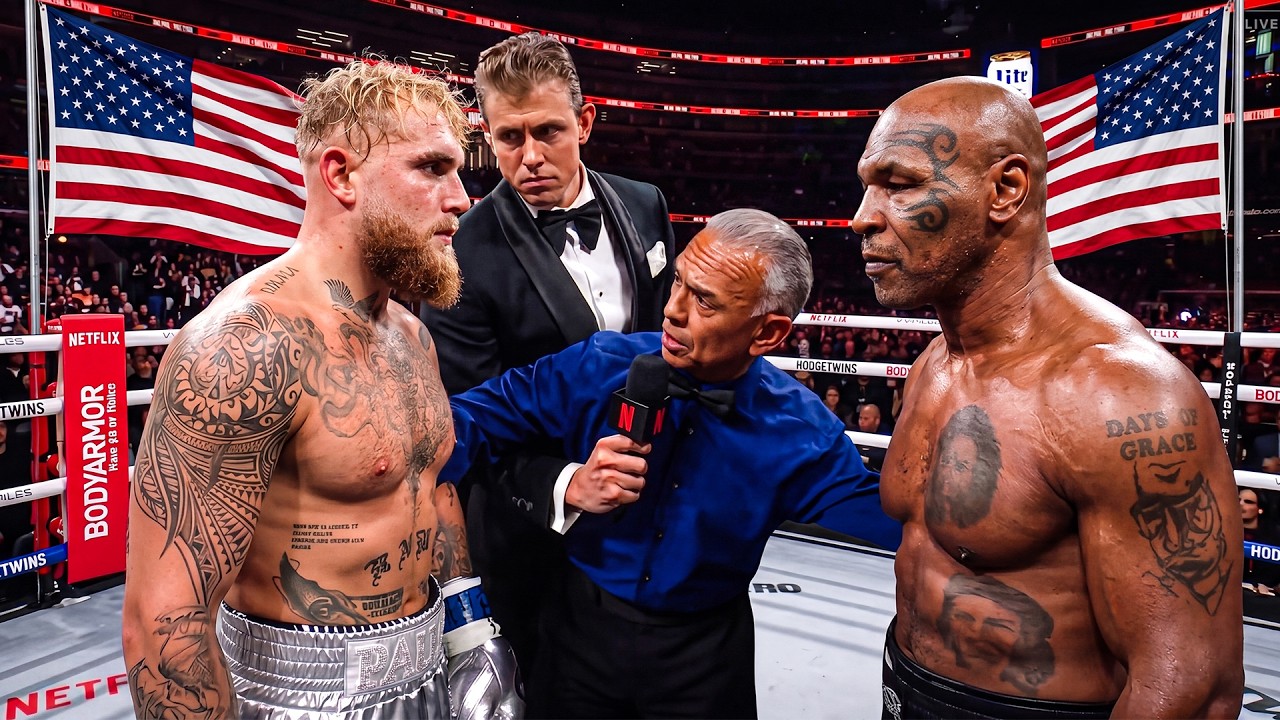 Mike Tyson (USA) vs Jake Paul (USA) | Boxing Fight Highlights | Every Punch