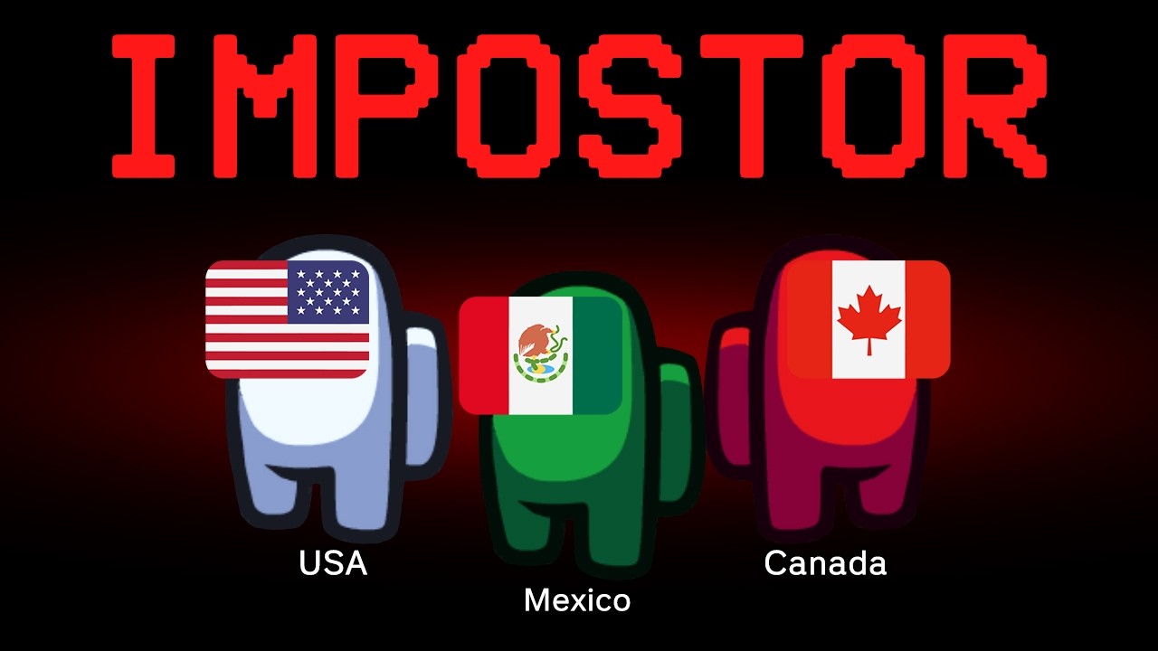 Among Us but USA, Mexico and Canada are the Impostors