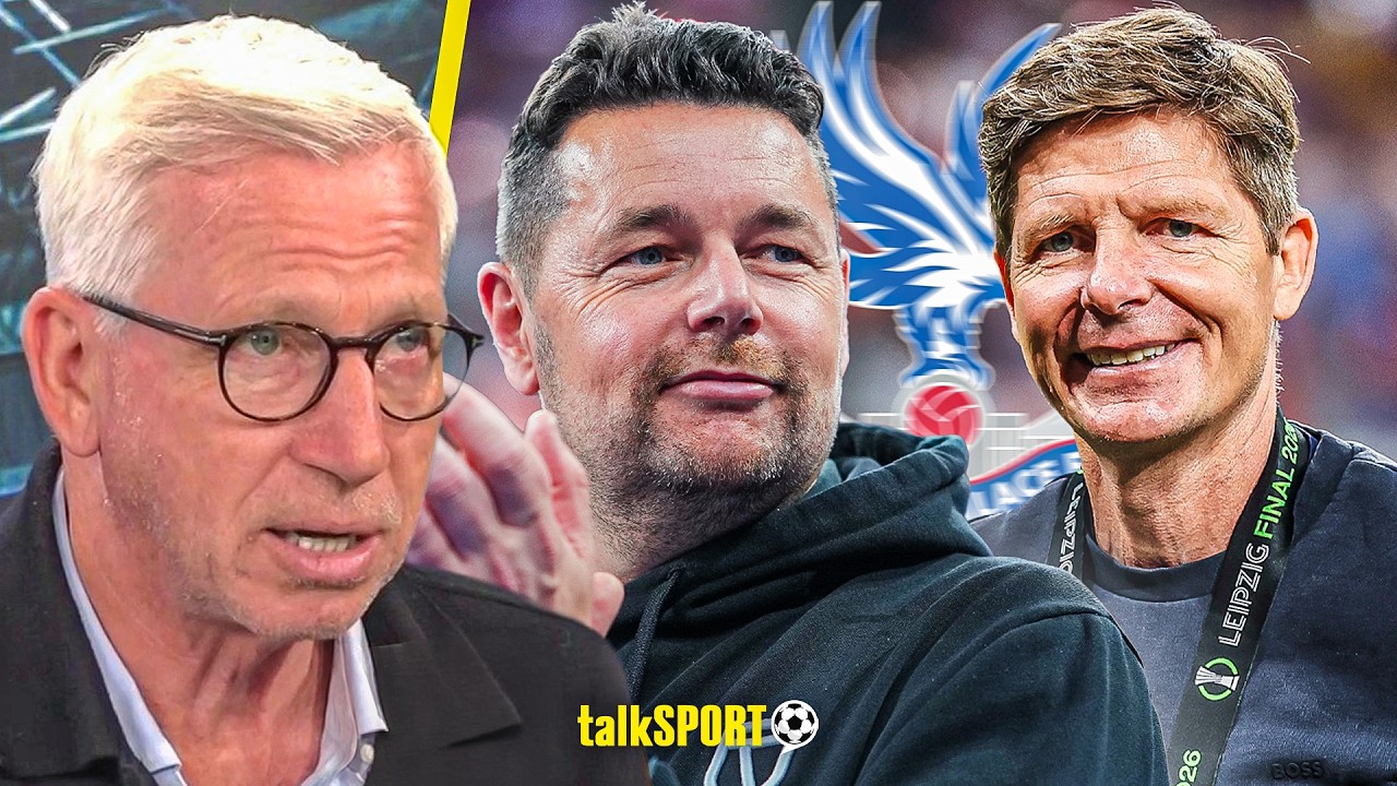 Alan Pardew REACTS to Pierre Sage REPLACING Oliver Glasner at Crystal Palace amid European JOURNEY! background