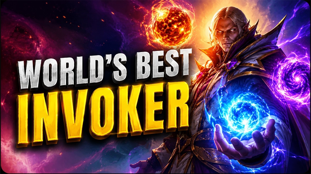 Is THIS man the World's Best Invoker in Dota 2?!