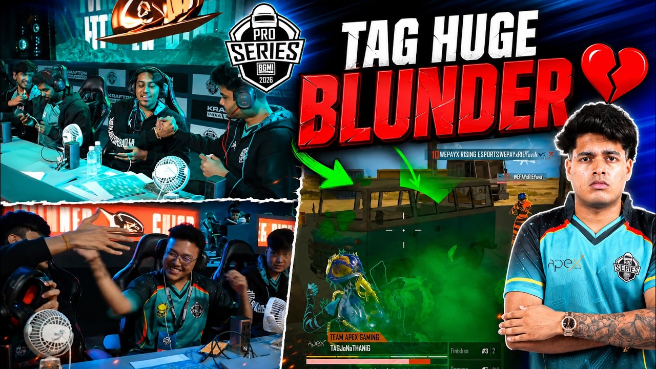 BMPS TAG Blunder & Tx B Shadow B2B WWCD ❤️| Semifinals Highlights