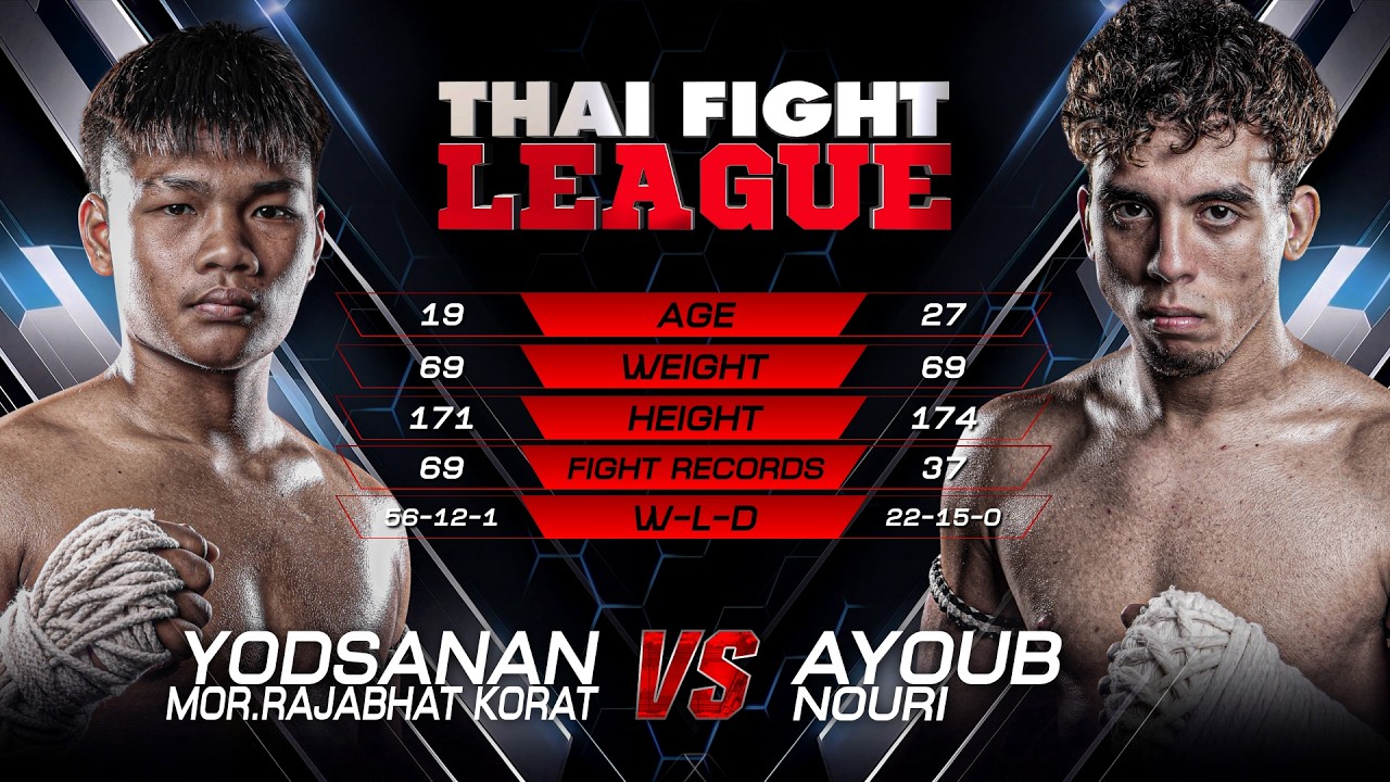 ยอดสนั่น ม.ราชภัฏโคราช vs. อะยูบ นูรี่ | ไทยไฟท์ ลีก 102 | 24 พ.ค. 2569