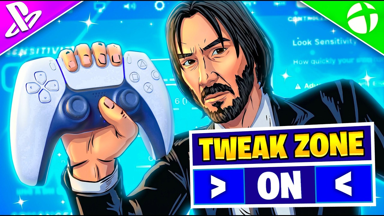 NEW Best Controller TWEAK ZONE Settings + Sensitivity in Fortnite (Tutorial)