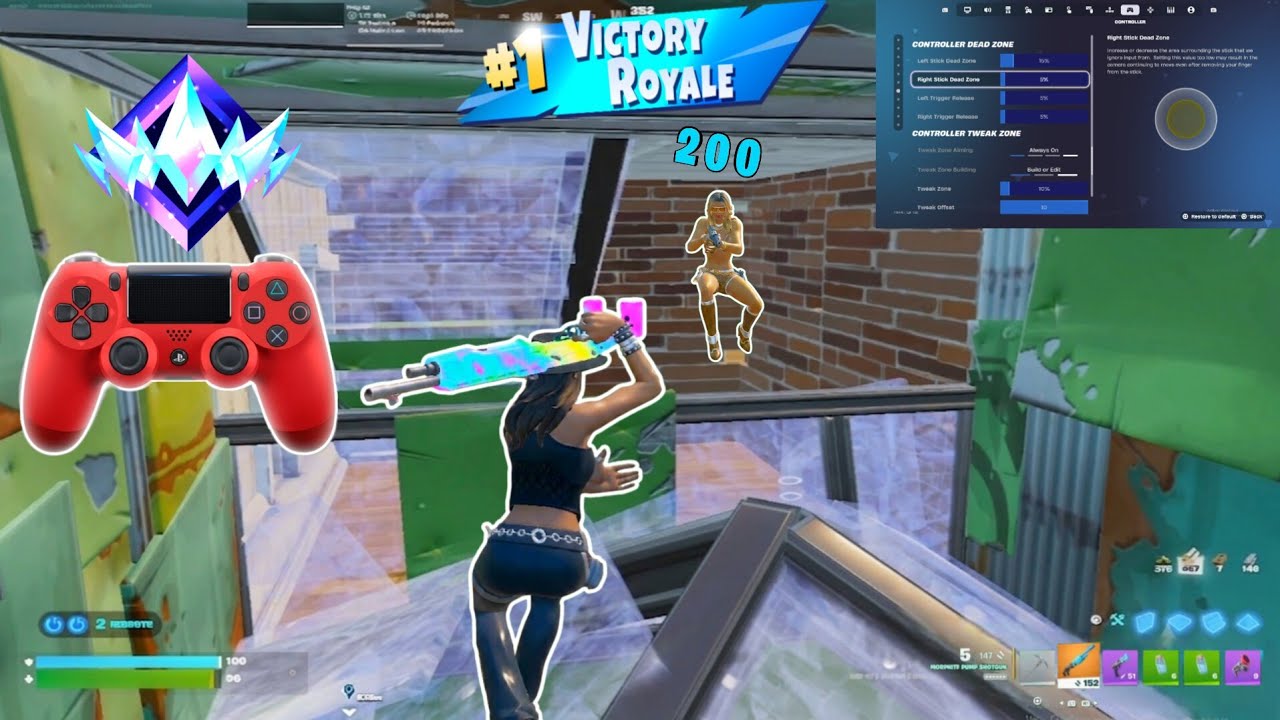 *UPDATE* Best Controller Settings for MAXIMUM Speed ⚡ Fortnite RTX 3050 + Ryzen 5 5500 16 RAM