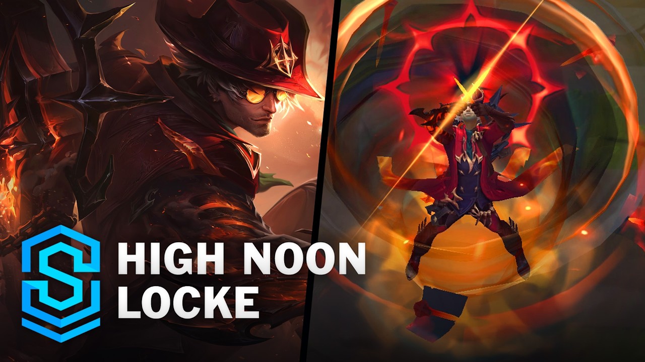 High Noon Locke Skin Spotlight - Pre-Release - PBE Preview - League of Legends