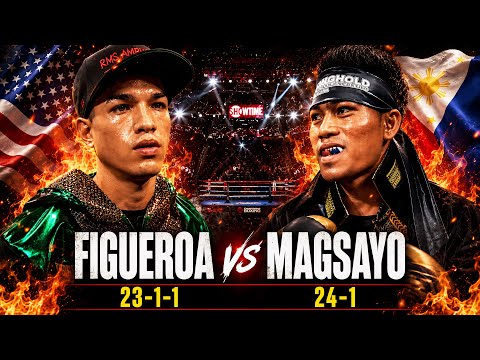 RISING STAR SHOWDOWN Mark Magsayo vs Brandon Figueroa | BOXING Fight, Highlights