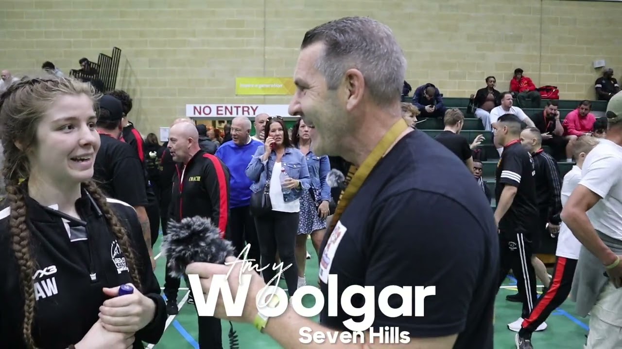 Impromptu boxing interview!