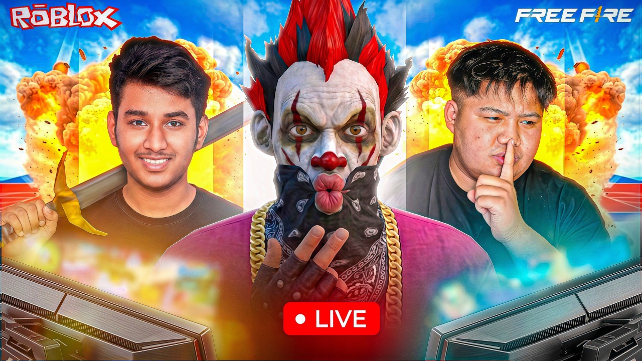 Helping 2B Gamer Reach TOP 1 BR 😂 ROBLOX LATER | Classy Live 👽 #freefirelive #freefire
