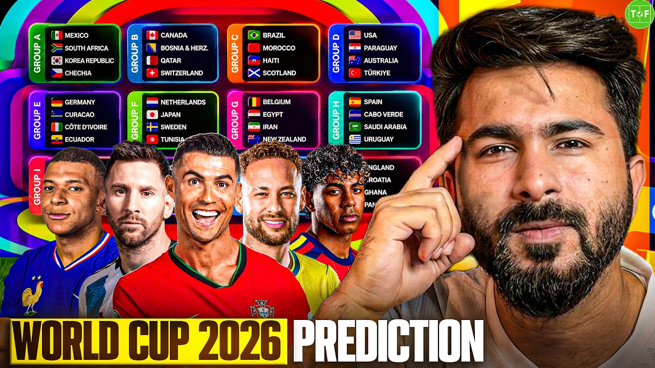 MY ULTIMATE FIFA WORLD CUP 2026 PREDICTION! 2026-06-10 12:12