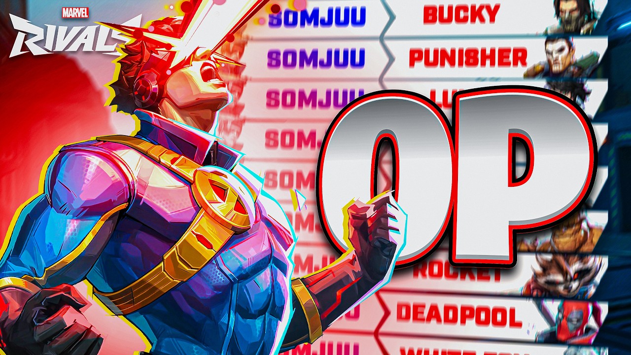 Cyclops is BROKEN! | Marvel Rivals background