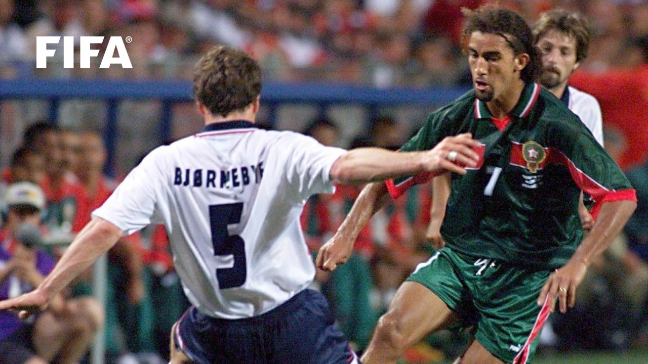 1-Minute Match | Morocco 2-2 Norway | 1998 FIFA World Cup