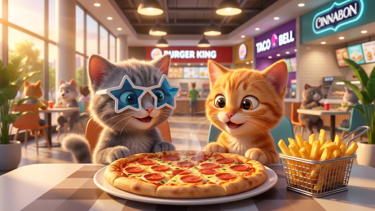 π± Cats in the Mall ποΈ | Funny Cat Shopping Adventure π | Cute 3D Cartoon Cats
