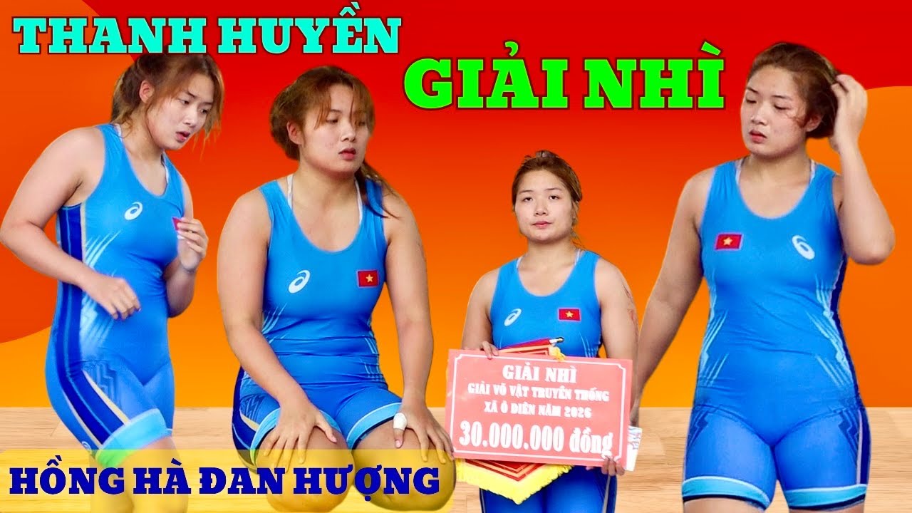 VẬT NỮ-GIẢI NHÌ SỚI HỒNG HÀ ĐAN PHƯỢNG 2026, THANH HUYỀN HÀ NAM, Women girls wrestling tournament. 2026-06-10 19:08