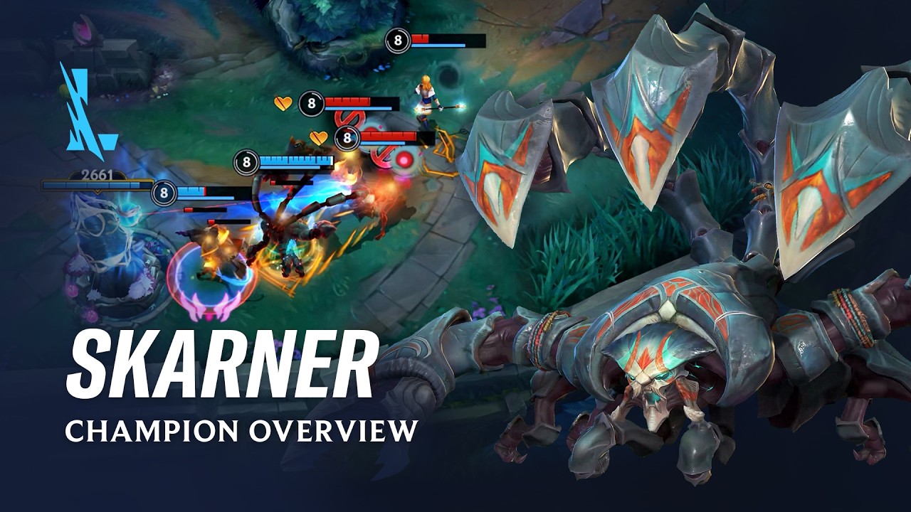 Skarner Champion Overview | Gameplay - League of Legends: Wild Rift