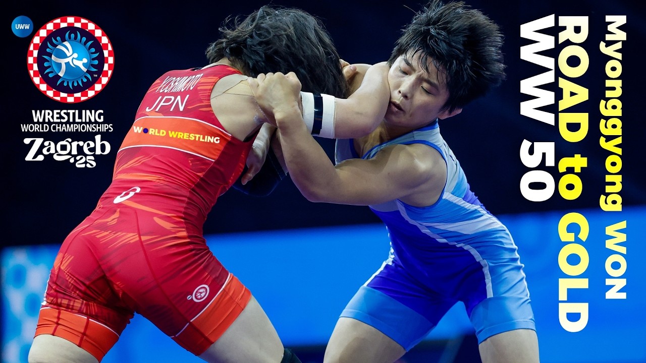Road To GOLD | Myonggyong WON 🇰🇵 | WW 50 Kg | World Wrestling Championships, Zagreb 2025