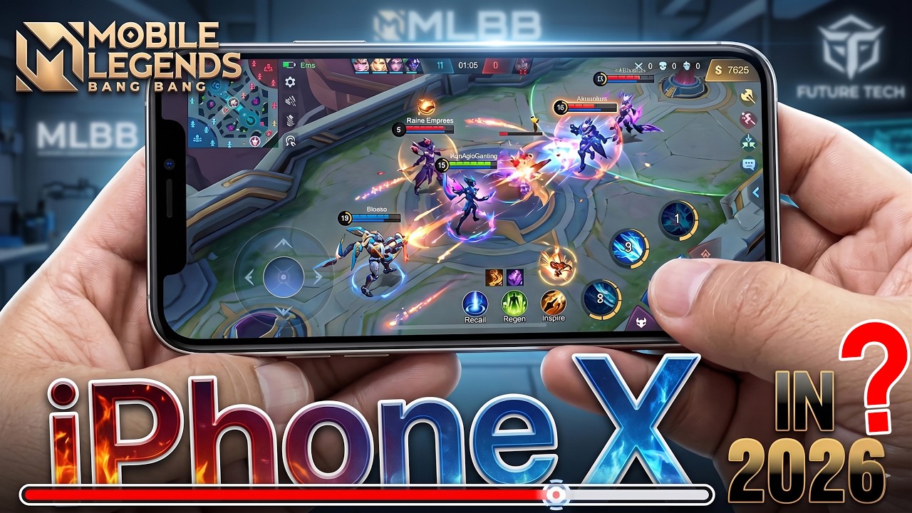 iPhone X Mobile Legends: Bang Bang Game Test in 2026?? π± (Still Smooth or Too Laggy?) MAX SETTINGS?
