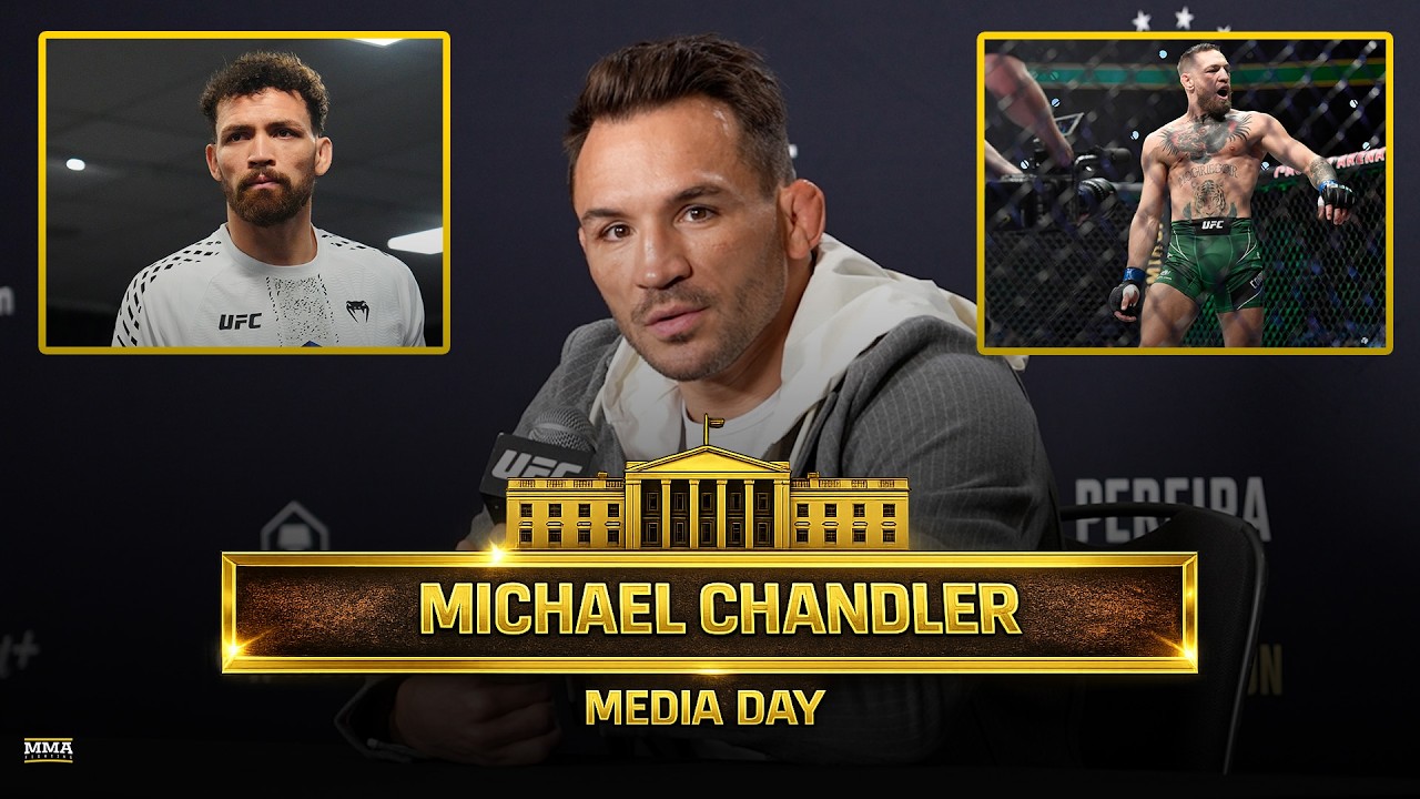 Michael Chandler Moved On From Conor McGregor Fight, Previews UFC White House Bout - MMA Fighting