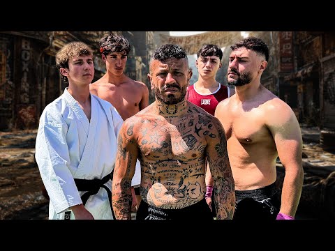 PITBULL SFIDA TUTTI I FIGHTER! 🤯🔥 (BOXE, MMA, MUAY THAI, KARATE)