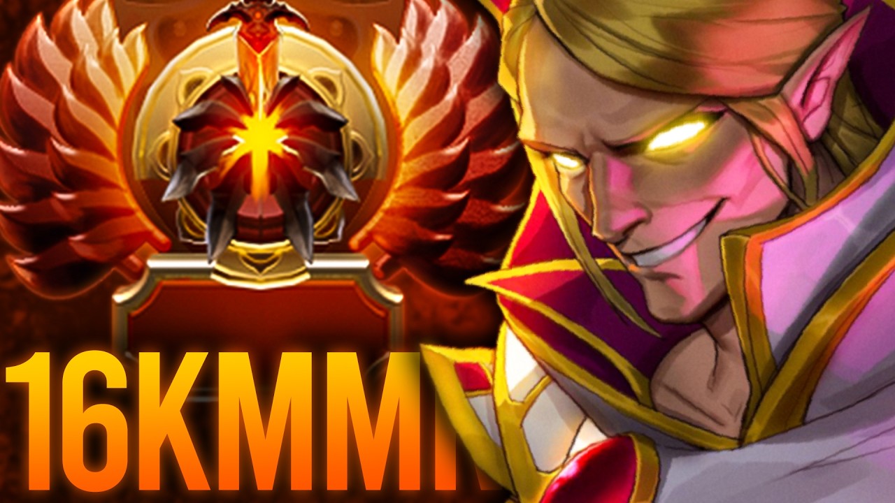 16K MMR Game!! Rank 36 Rain Invoker vs Rank 4 TaiLung Timbersaw Mid | Dota 2 Invoker