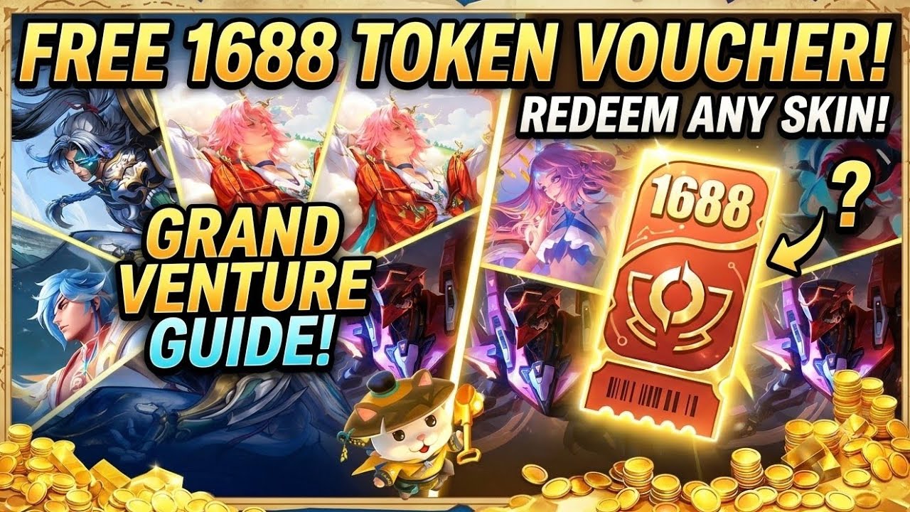 DO NOT WASTE IT! ❌ How to Get Free 1688 Token Voucher & Best Skins To Choose! (Honor of Kings)
