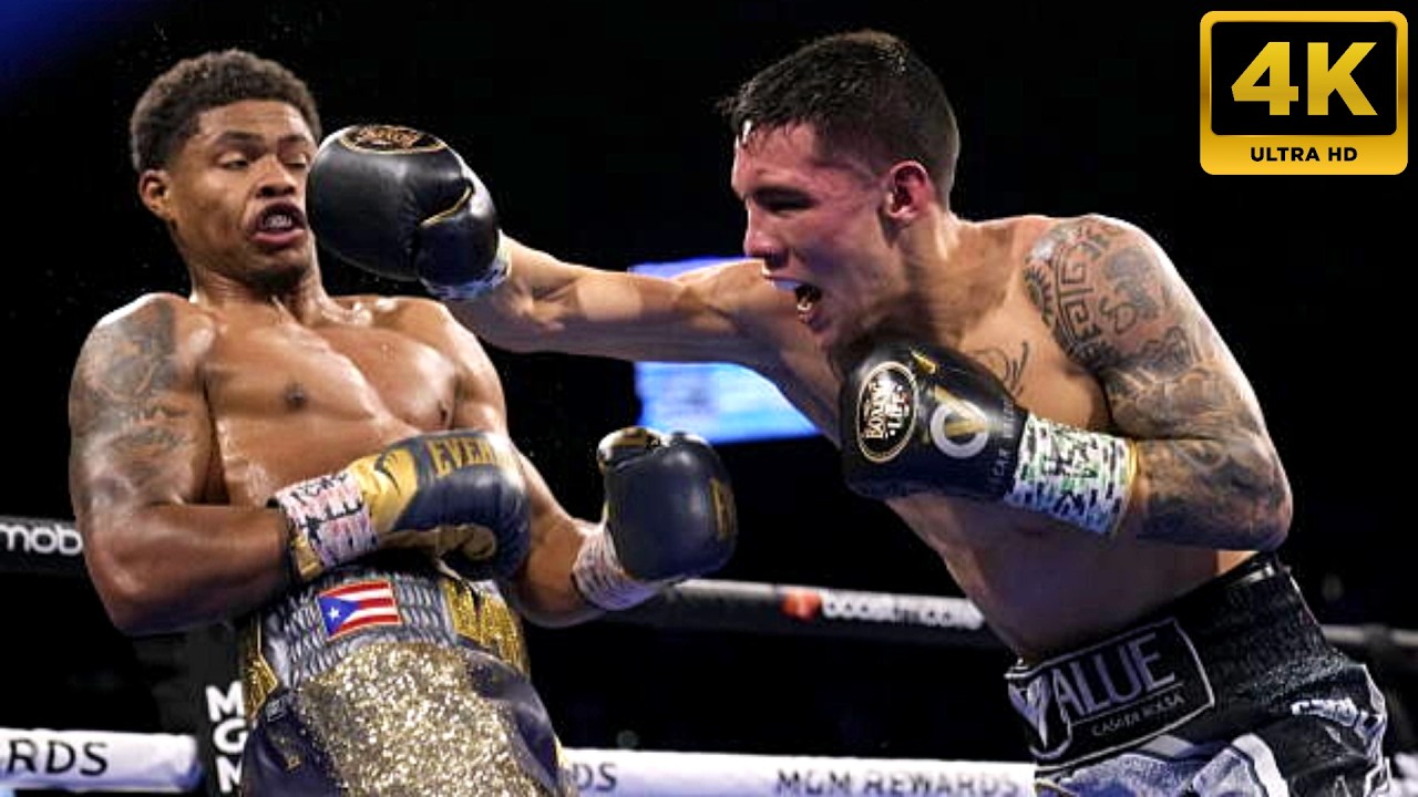 Oscar Valdez VS. Shakur Stevenson | 4K - FULL HIGHLIGHTS #boxing #sports
