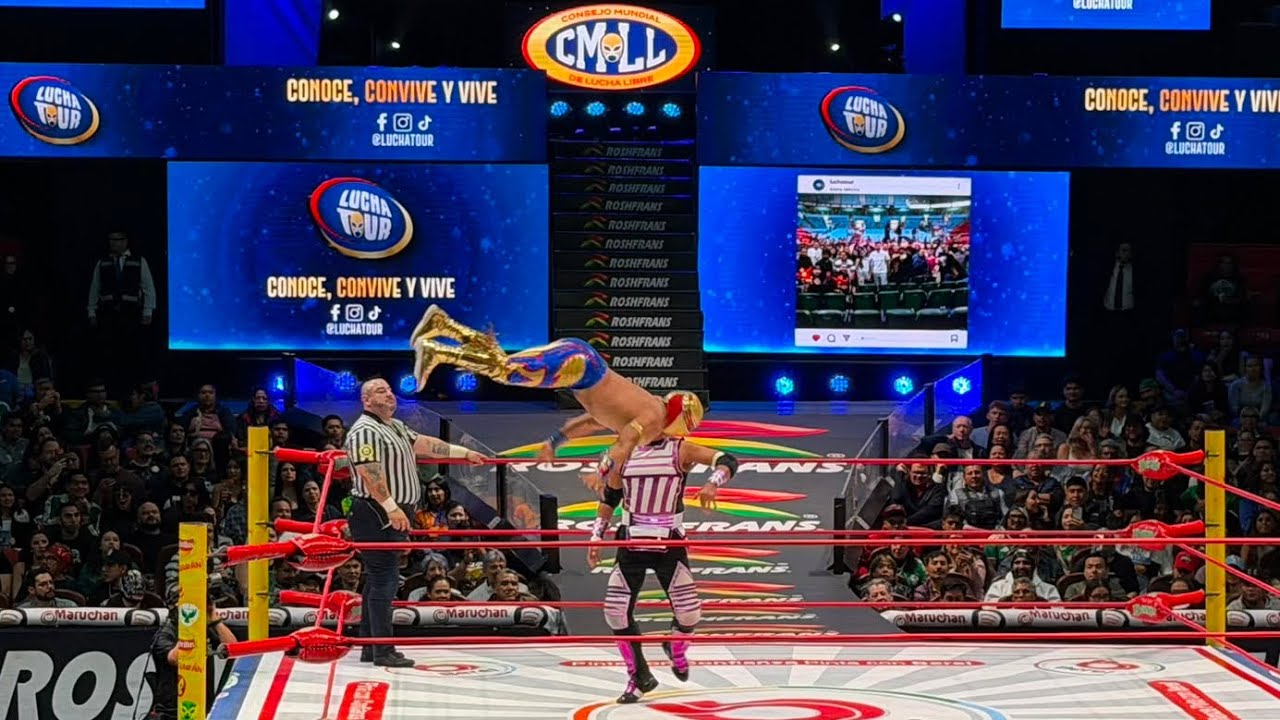 Reporte CMLL México 🇲🇽 contra Japón 🇯🇵: Dulce Gardenia y El Audaz 🆚 Okumura y Shoma Kato 2026-06-10 10:20