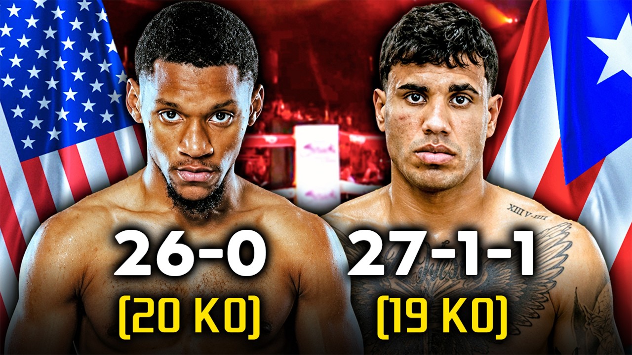 Brian Norman Jr (USA) vs Derrieck Cuevas (Puerto Rico) | Full Fight Highlights