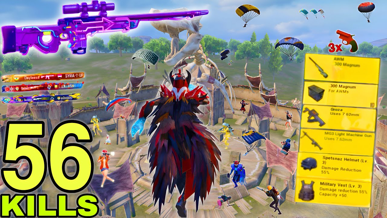 56 KILLS😱 MY NEW SEASON BEST GAMEPLAY w/ BLOOD RAVEN X-SUIT😍SAMSUNG,A7,A8,J5,J7,J2,J3,XS,A3,A4,A5,A6
