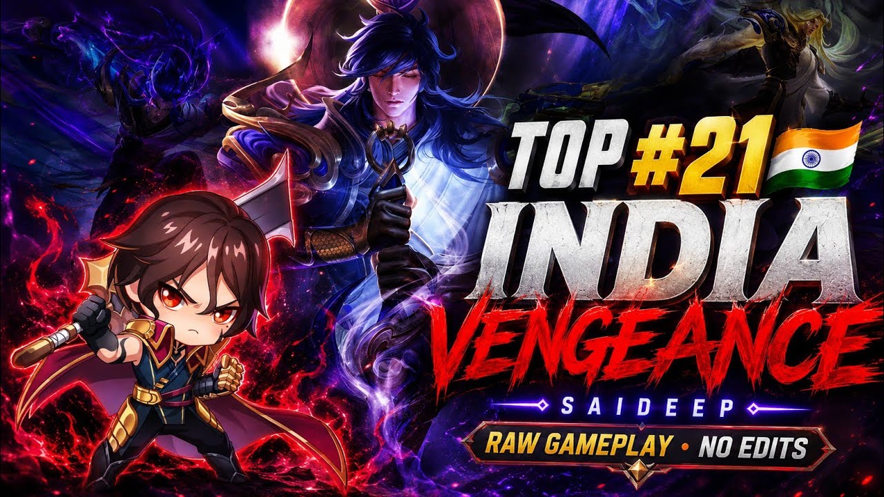 TOP #21 INDIA Li Xin VENGEANCE 🔥 Raw Gameplay | Honor of Kings | #hok