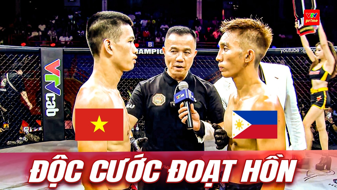 Võ sĩ Việt chỉ cần một chiêu BODYKICK khiến đối thủ Phil gục hẳn xuống sàn nhập viện khẩn cấp