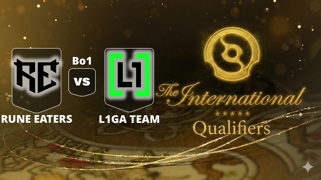 RUNE EATERS vs L1GA TEAM | Bo1 | The International 2026 OQ EU #dota2live