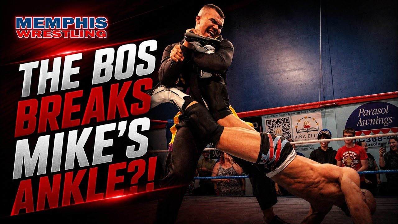 Tim Bosby attacks Mike Anthony! | MEMPHIS WRESTLING