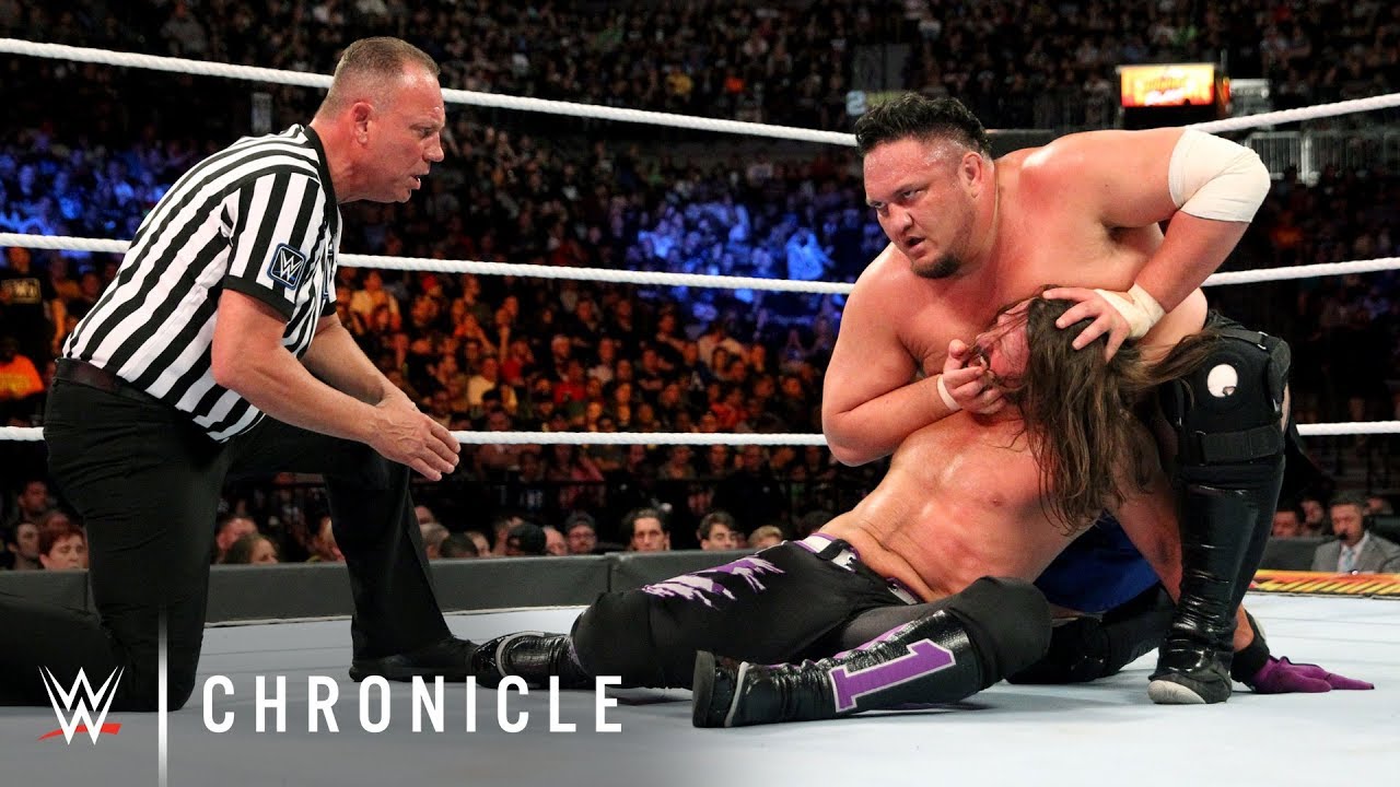 How Samoa Joe proved WWE wrong: WWE Chronicle poster - similar to UFC SINGAPORE: HOLLOWAY VS KOREAN ZOMBIE | BEST FIGHT PICKS | HALF THE BATTLE