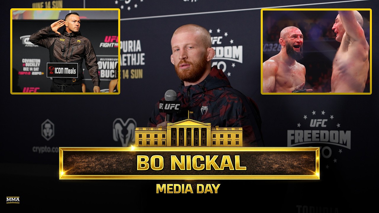 Bo Nickal REACTS To Colby Covington’s Retirement, Talks UFC White House, Donald Trump, Chimaev