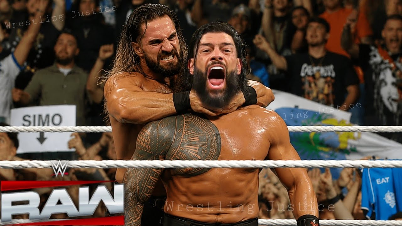 WWE 10 June 2026 Roman Reigns Vs Seth Rollins World Heavyweight Championship Match WWE Raw 2026