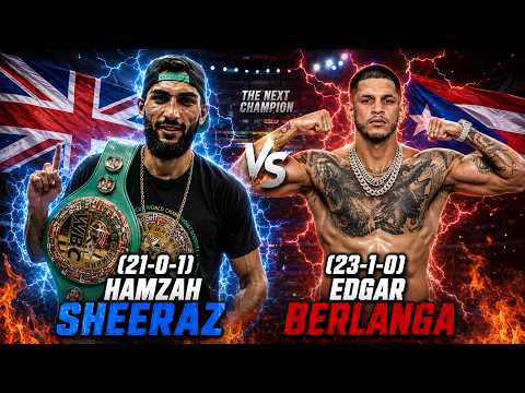Brutal TKO Shock - Hamzah Sheeraz (UK) vs Edgar Berlanga (PR) | Boxing TKO Fights Highlights HD