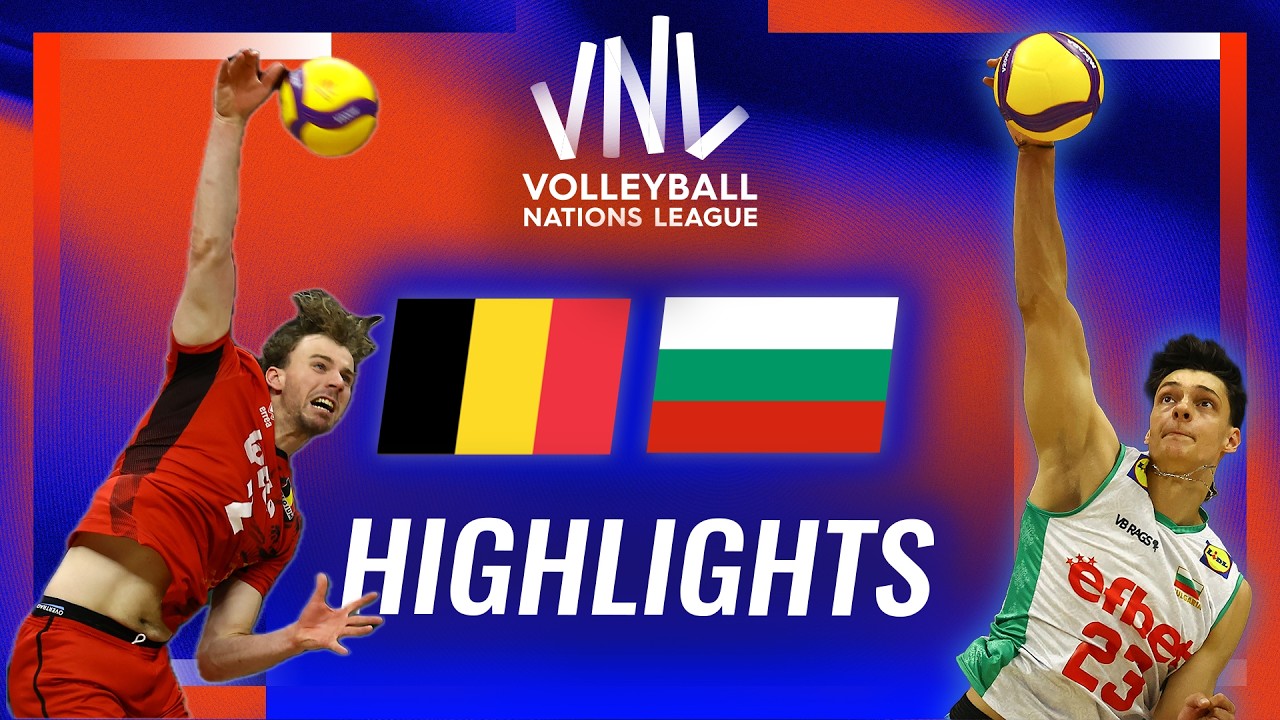 Belgium🇧🇪 vs. Bulgaria🇧🇬 - Highlights | Week 1 | Men's VNL 2026