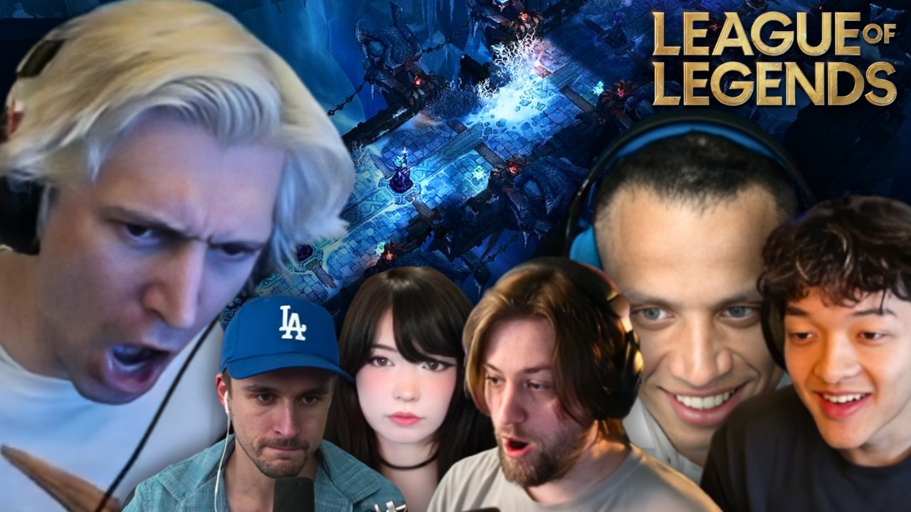 xQc DOMINATES Tyler1's LoL 1v1 Tournament