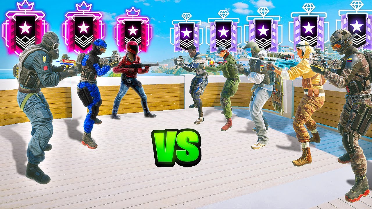 Can 3 Champions beat 5 Diamonds?