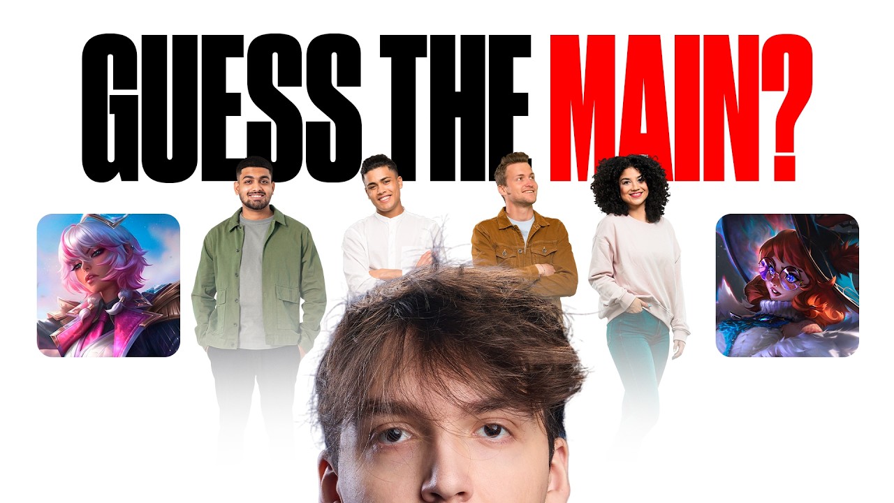 GUESS THEIR MAIN LEAGUE OF LEGENDS CHAMPION ft. LEC PRO Players
