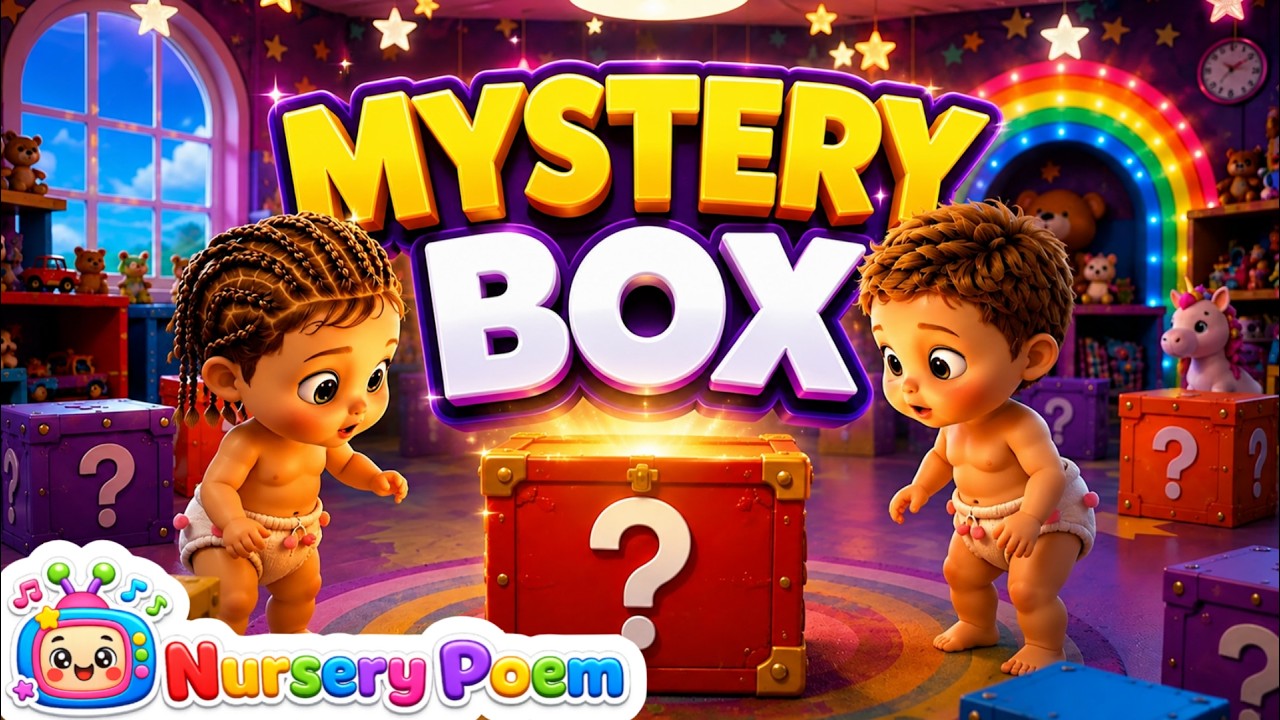 Mystery Box Surprise Game π | Fun & Learn Game For Kids @NurseryPoemKids