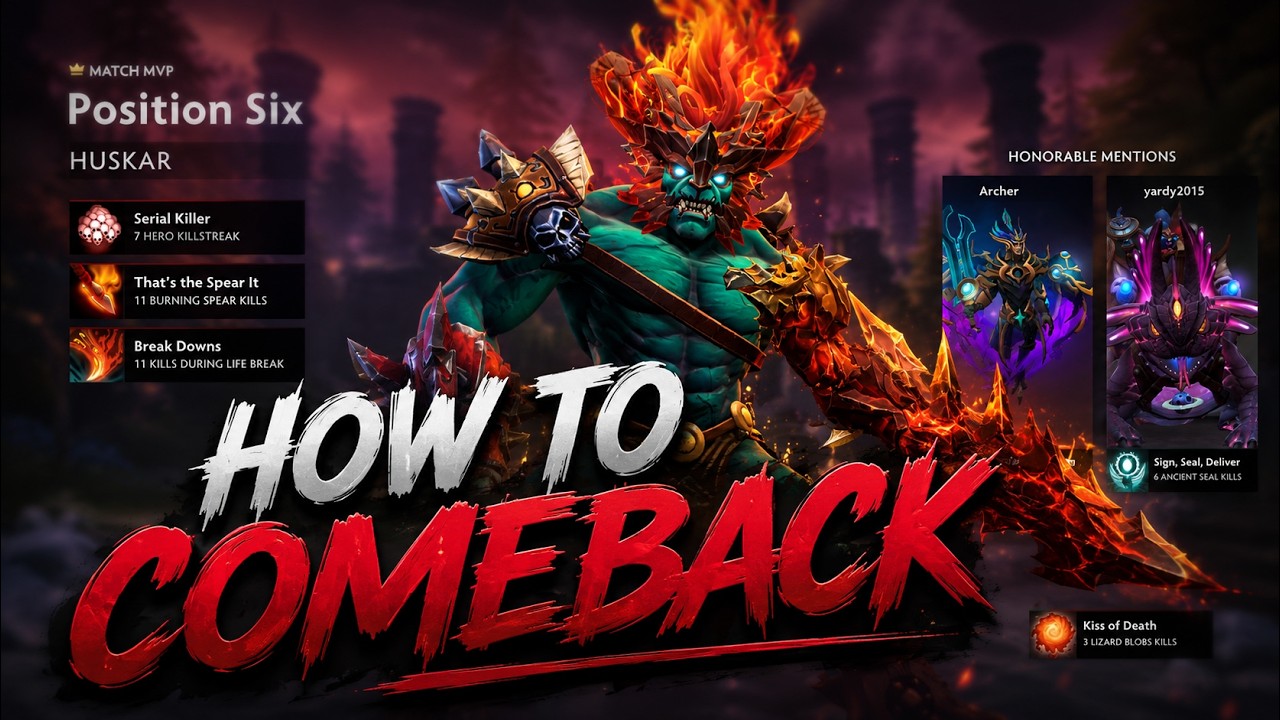 THE ART OF COMEBACK IN DOTA 2