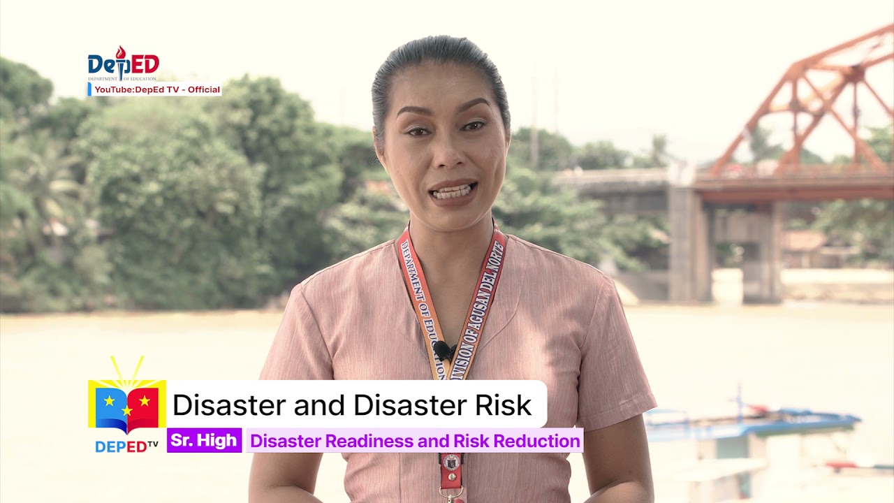SHS DISASTER READINESS & RISK REDUCTION Q1 Ep1: Basic Concept of Disaster and Disaster Risk backdrop