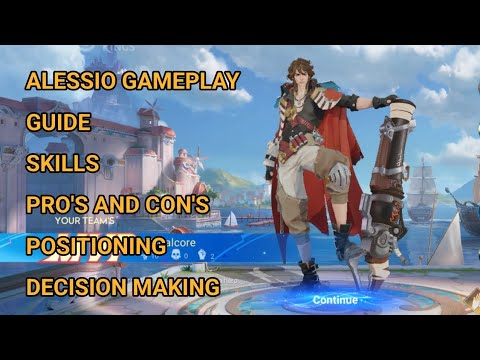 HOK - Alessio (The Red Hawk) – Full Guide | Honor of Kings 🔥