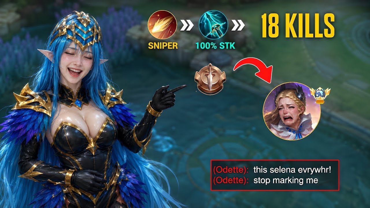 I USED FLAMESHOT ON SELENA... AND THIS HAPPENED 😆 | 18 KILLS DOMINATION background