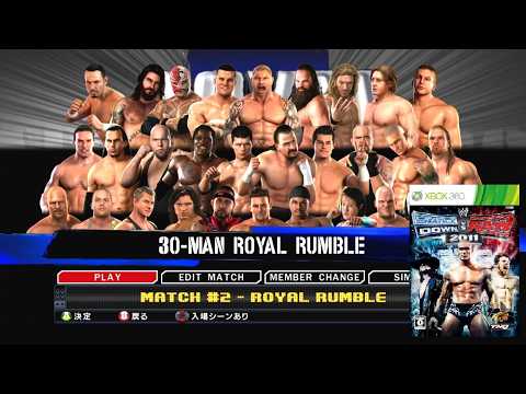 WWE Smackdown vs. Raw 2011 | 30-man Royal Rumble | 036