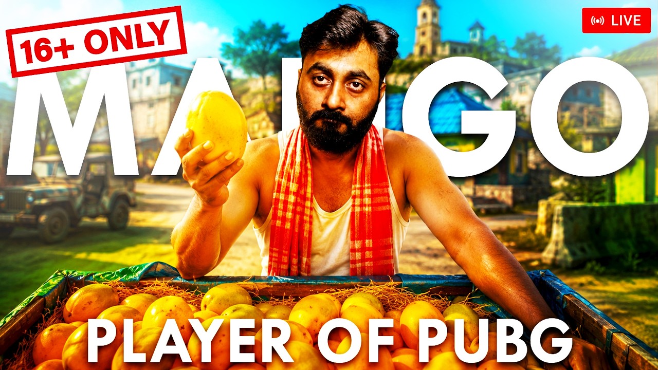 Premium Mango Man Of PUBG 4K 60FPS Bengali Live Gameplay