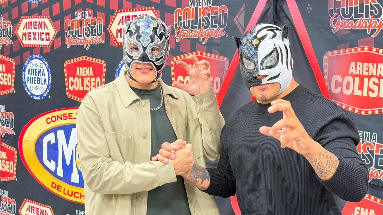 Los Pantera: Con la emoción de despedir a Tiger Mask y ser parte de funciones históricas en el CMLL 2026-06-11 10:10